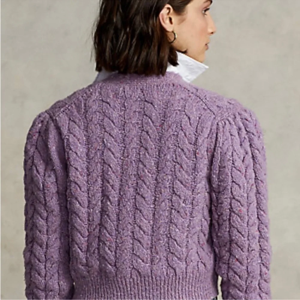 Polo Ralph Lauren Cabled Cardigan - Picture 2 of 5
